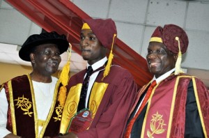 UNILAG Produced The Youngest Ph.D holder In Africa Olaoluwa Hallowed Oluwadara