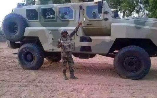 nigerian army CS/VP3 MRAP boko haram 411vibes