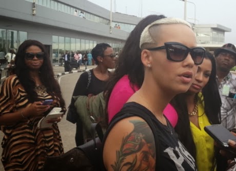 amber rose in lagos theinfong 4