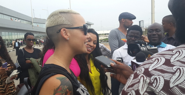amber rose in lagos theinfong 5