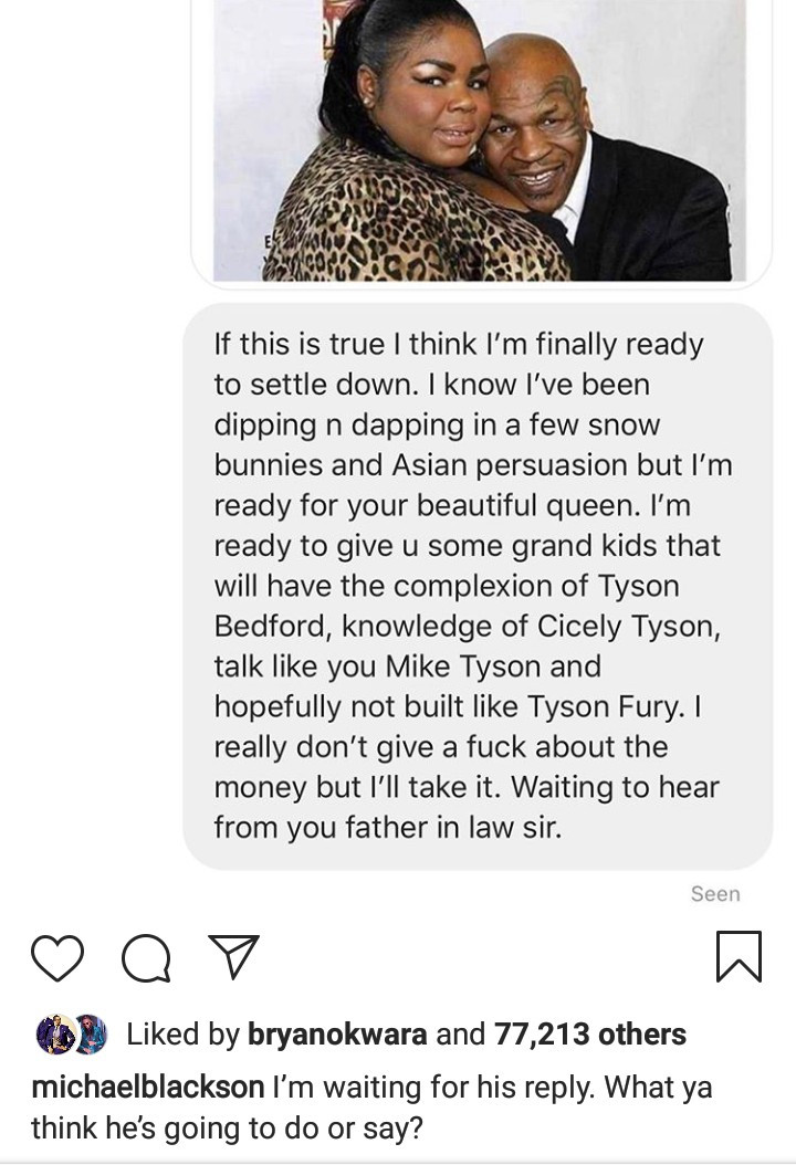 See Mike Tyson