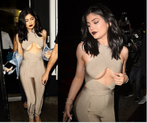 Kylie underboobs