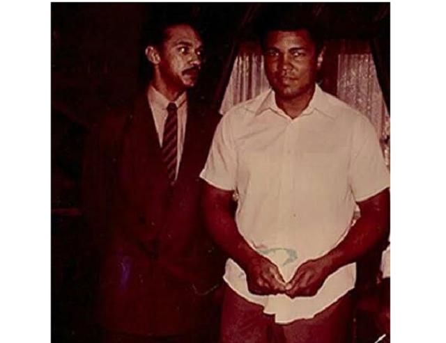 Photo of Ben Murray-Bruce & Late Muhammad Ali