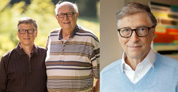 bill gates and his dad, William henry gates