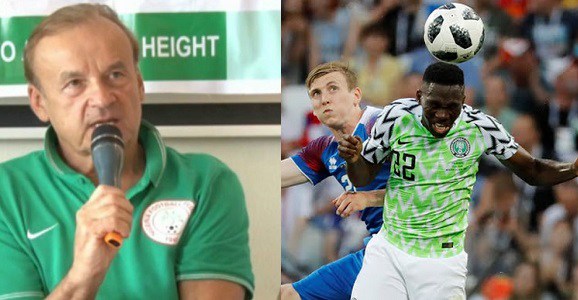 Super Eagles coach speaks after victory over Iceland, heaps praises on players