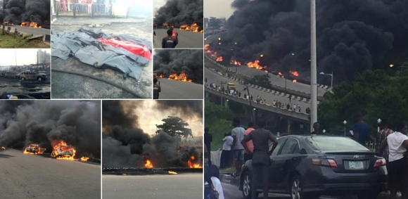 Man Narrates How He Escaped Lagos Tanker Fire