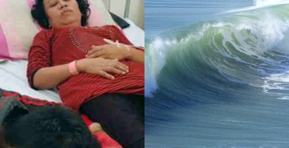 Woman swept away by sea waves found unconscious one year later on the same beach