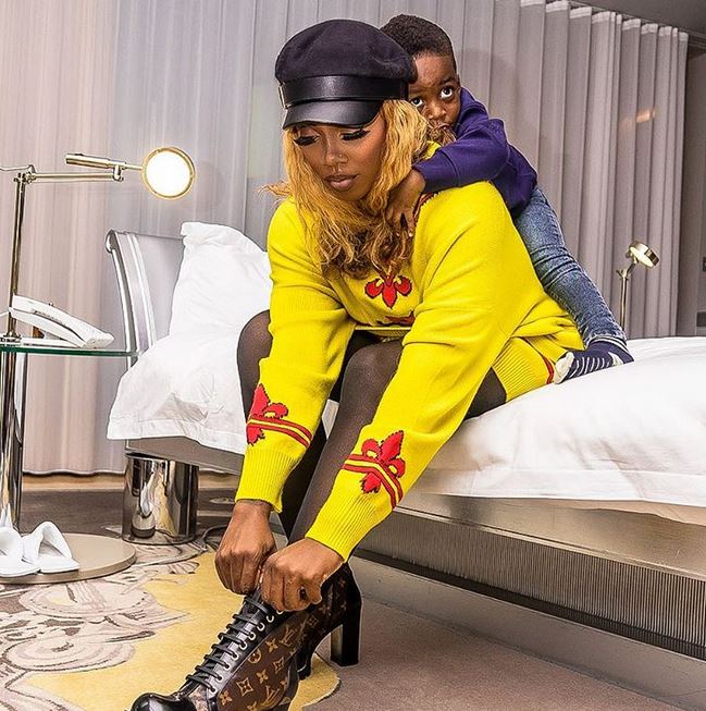 8 Photos Of Tiwa Savage And Her Son Jamjam That Will Make Your Heart Melt Theinfong