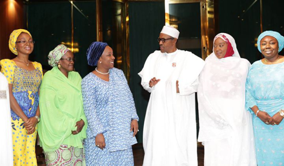Buhari receives women in Politics forum (+Pic)