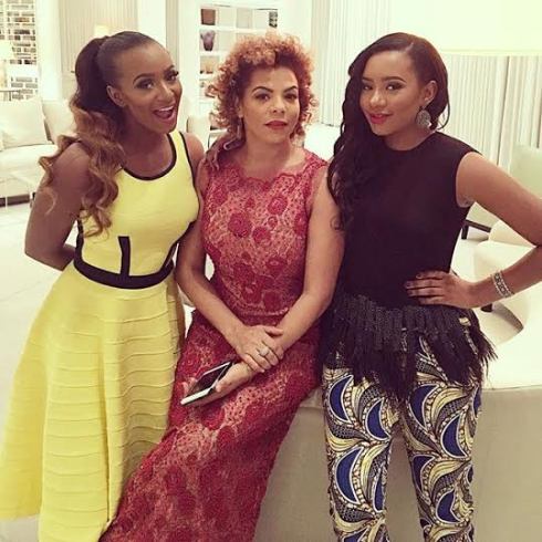 Nana Otedola & her beautiful daughters stun in new year photo - The resemblance is... theinfong.com