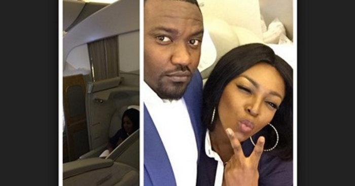 10 Ghanaian celebrity relationships you didn't know about - Yvonne Okoro and John Dumelo theinfong.com 700x367