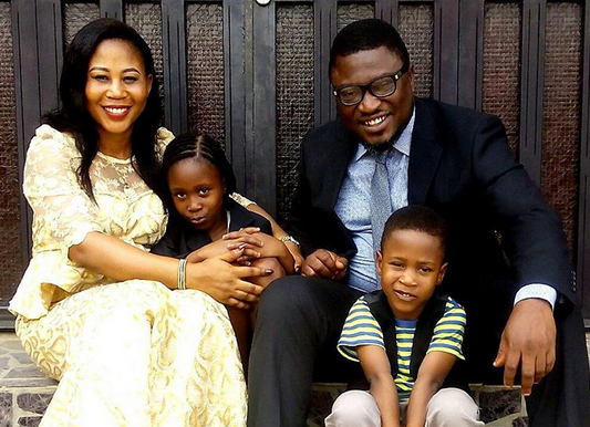 Actor Femi Branch shares lovely photos of his family theinfong