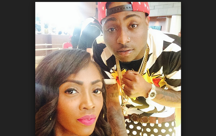 Top 10 Nigerian celebrities who were born rich but still hustle to make money for themselves - davido and tiwa theinfong.com 700x442
