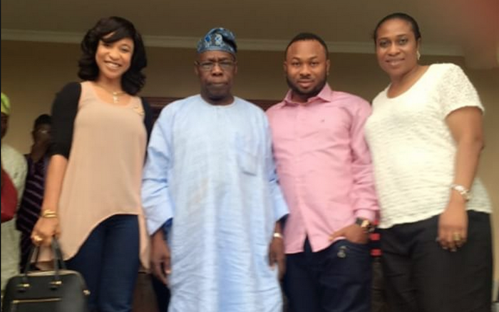 Did you know that ex president, Obasanjo is Tonto Dikeh's father in-law? - See this! (+Pic) 700x438 theinfong.com