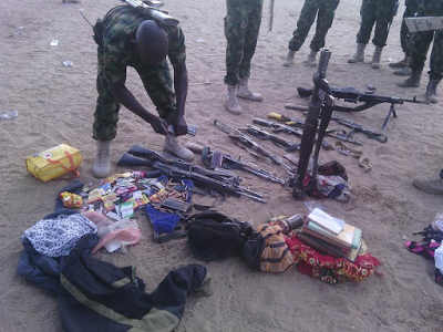 Boko Haram camp at Alajeri theinfong.com