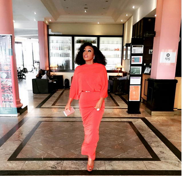 Rita Dominic stuns in red - Looking so radiant as always! (See Photos) theinfong.com