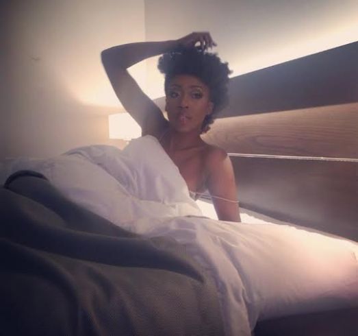 Actress Beverly Naya shares sexy bedroom photo in her undies...theinfong.com