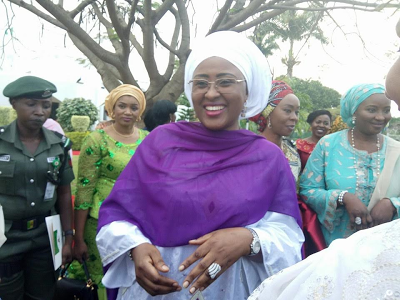 Photos- Aisha Buhari hosts Nigerian women and wives of Diplomats in Abuja, discloses name of her pet project. theinfong.com