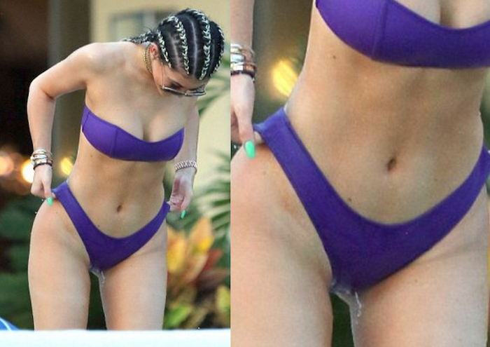 18 year old Kylie Jenner peeps on herself - Wow! (See Photos) 700x495 theinfong.com