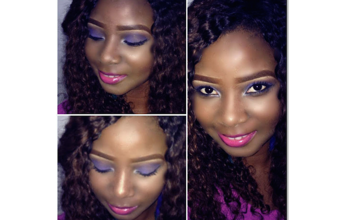 Genevieve Nnaji's daughter, Dora Nnaji now a make up artist in Yaba Lagos theinfong.com 700x440