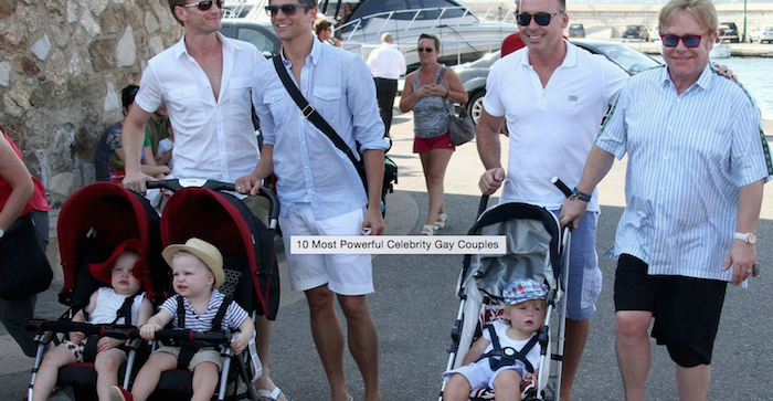 10 Most Powerful Celebrity Gay Couples 700x363 theinfong.com