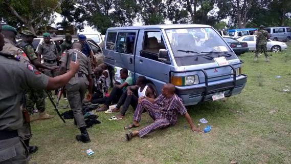 Photos- Nyesom Wike's PA, arrested by police for allegedly being in possession of fake military uniform theinfong.com