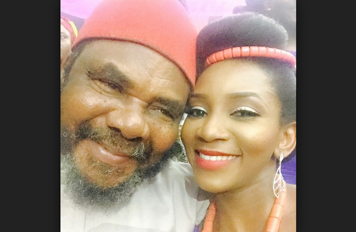 8 Nigerian celebs that will get married this year - Genevieve and Pete Edochie theinfong.com 700x457