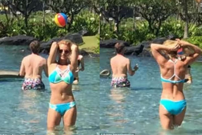 Britney Spears shows off her beach bod in a bikini theinfong.com 700x469