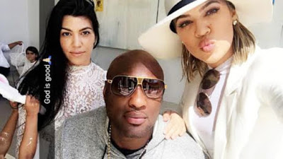 Khloe K and Lamar Odom attend Church with the Kardashian family on Easter Sunday (Photos) theinfong.com
