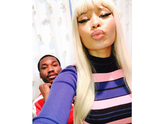 Nicki Minaj spends Easter with Meek Mill theinfong.com 700x526