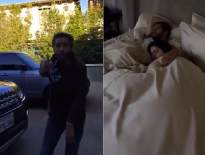Kourtney Kardashian catches ex Scott Disick in bed with sister Kendall Jenner (Pics and Vid) theinfong.com 700x532
