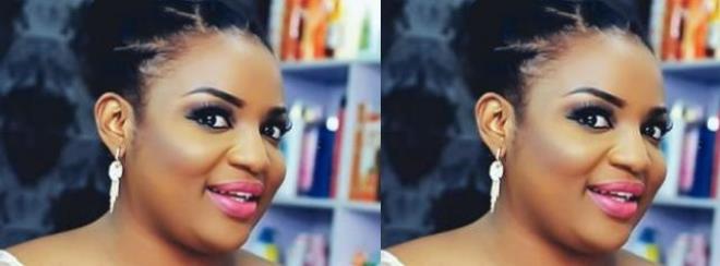 Trouble In Nollywood- Funke Adesiyan mocks colleague for using fake bag and shoe theinfong.com