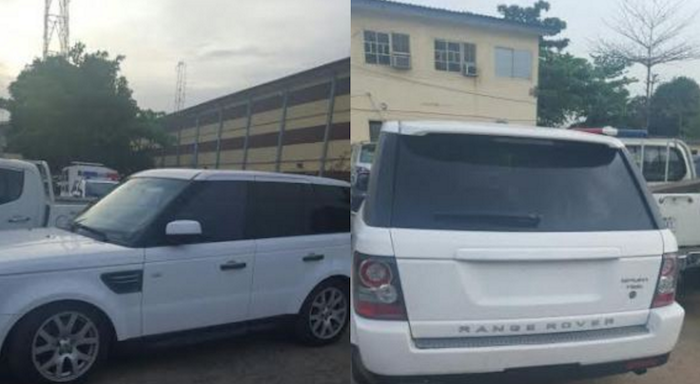 How the Nigerian Police recovered Cynthia Morgan's stolen white Range Rover (Photos) theinfong.com