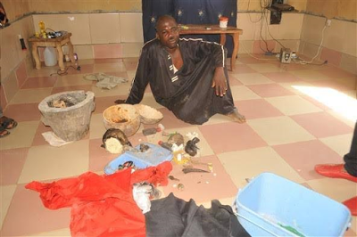 Photos- Fake pastor who engages in fetish activities arrested in Ondo theinfong.com