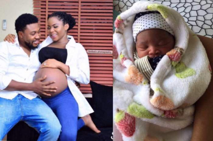 Nollywood actor, Nosa Rex and wife welcome their daughter theinfong.com 700x466