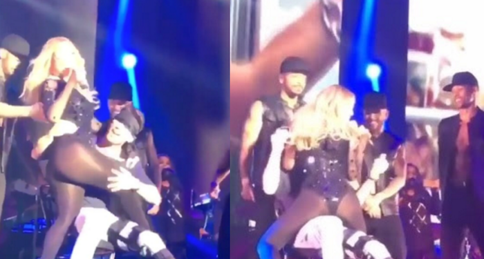 Mariah Carey gives a lap dance during her stage show in South Africa (photos) theinfong.com