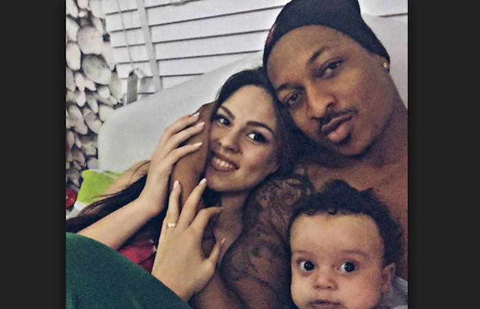 Nigerian celebrity babies - ik ogbonna wife and daughter family - theinfong.com 700x450