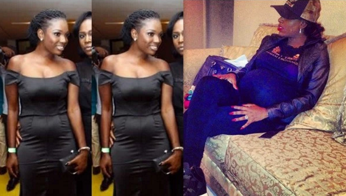Mother’s day special: 5 Nigerian female celebrity mothers who stylishly rocked their baby bump annie idibia theinfong.com