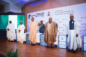 Photos of Buhari at the Katsina Economic Summit theinfong.com