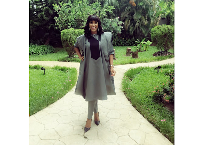 Actress Juliet Ibrahim wears agbada and we are loving it theinfong.com 700x501