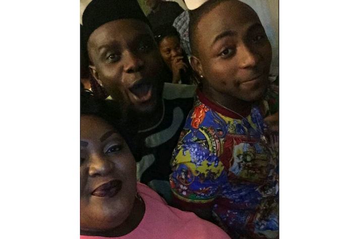 See what Actress Eniola Badmus was caught doing at Davido's Daughter Imade birthday party theinfong.com 700x474