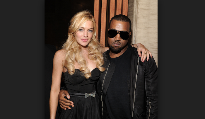 The long list of celebrities Lindsay Lohan has slept with.. - Kanye West and Lindsay Lohan theinfong.com 700x406