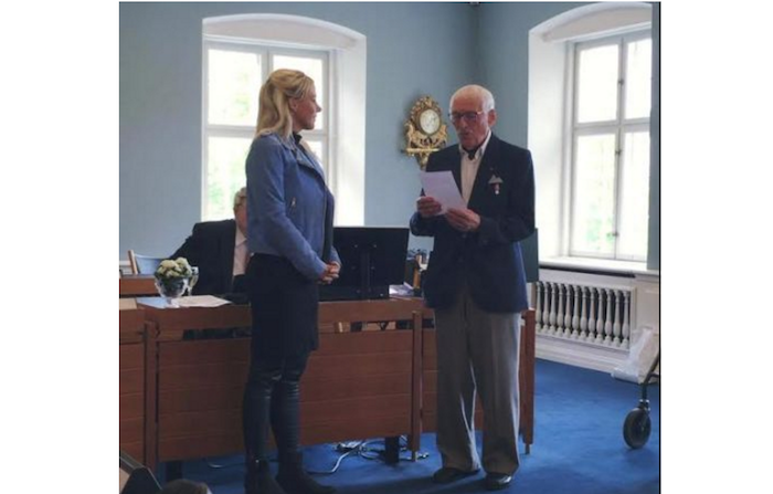 Danish Aid worker who rescued Akwa Ibom boy branded a witch, presented with Medal of Honor in Denmark theinfong.com 700x447