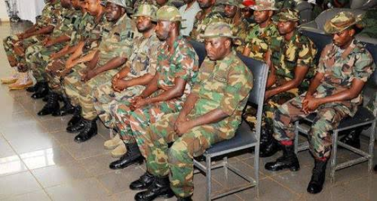 20 soldiers arraigned for gun-running, murder in Maiduguri theinfong.com