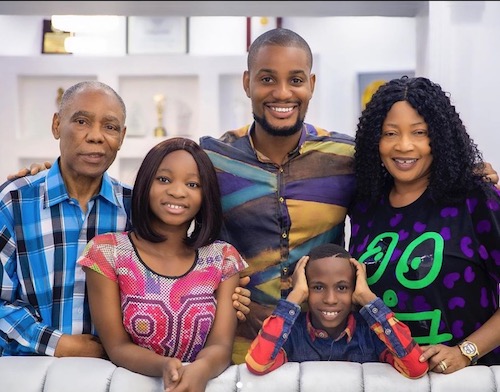 alexx ekubo dad, mum and siblings pictured