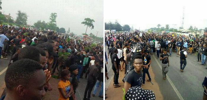 200 Level female student of UNIBEN killed by Army causes chaos in Benin (+Photos) 700x338 theinfong.com