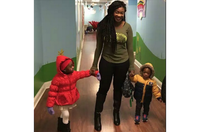 Mercy Johnson Okojie takes her adorable kids to school (Photos) theinfong.com 700x463
