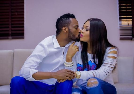 9ice's girlfriend gets romantic with him in new photos.. theinfong.com