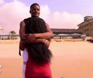 Leo and Cee-c at the beach