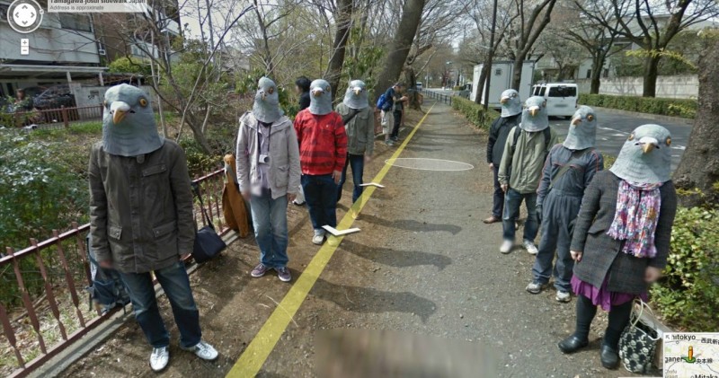 Top 10 strangest things seen on Google street view theinfong.com